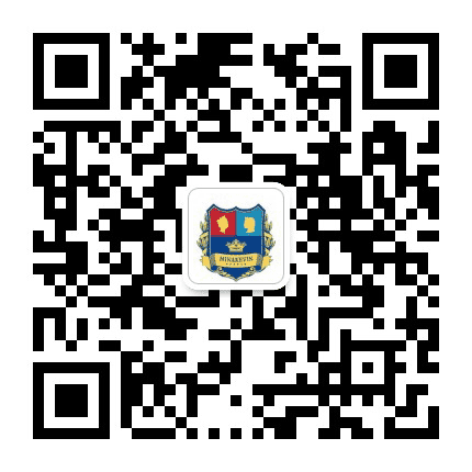 米娜凯威金沙洲校区公众号二维码