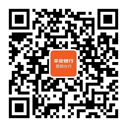 平安银行昆明分行公众号二维码