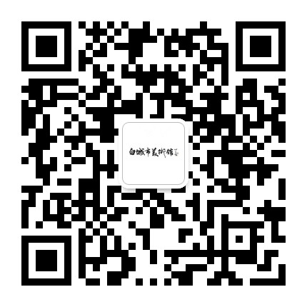 白城市美术馆公众号二维码