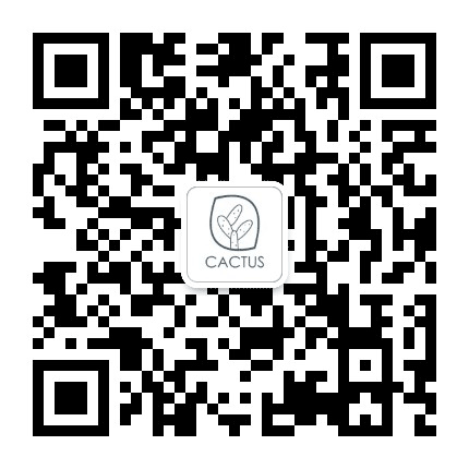 仙人掌时尚公众号二维码