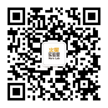MARS 火星实验室公众号二维码
