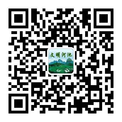 文明河池公众号二维码