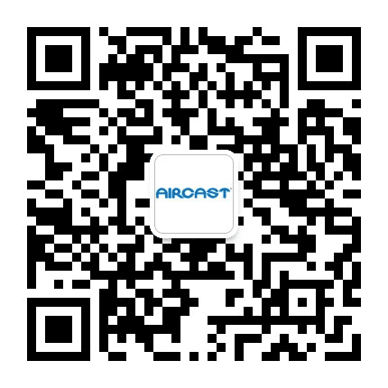 aircast空气石膏公众号二维码