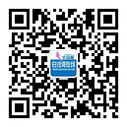 白沙湾在线公众号二维码