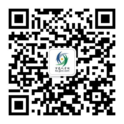广西百色人才网公众号二维码
