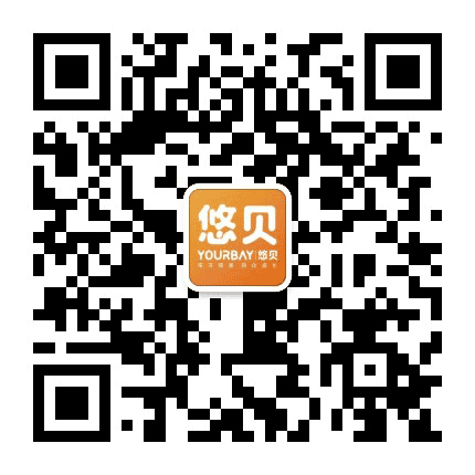 杭州悠贝亲子图书馆公众号二维码