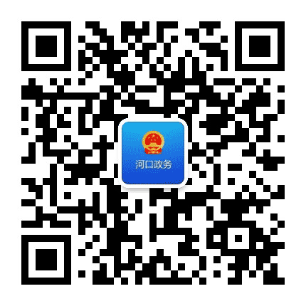 河口政务公众号二维码