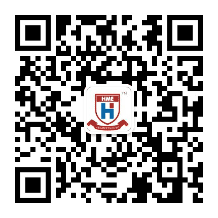 鹤鸣英语公众号二维码