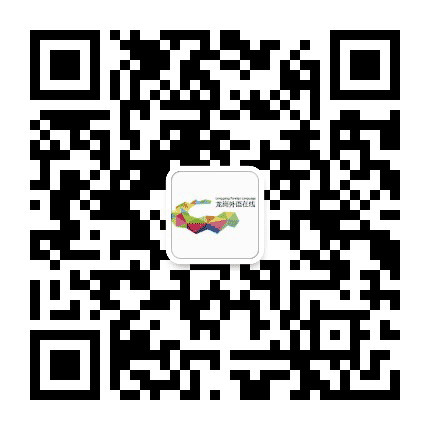 龙岗外语在线公众号二维码