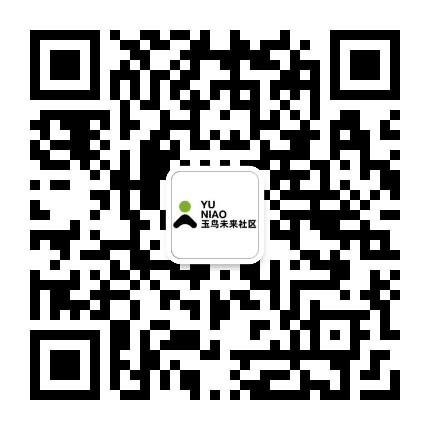良渚玉鸟社区公众号二维码