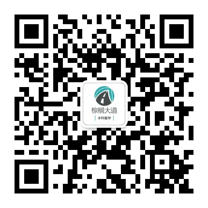 棕榈大道本科申请公众号二维码