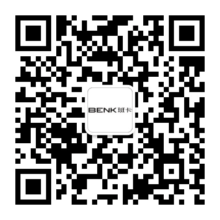 BENK班卡公众号二维码