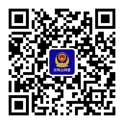 双鸭山网警巡查执法公众号二维码