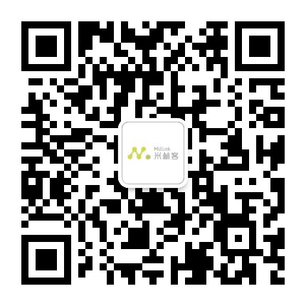 米林客公众号二维码