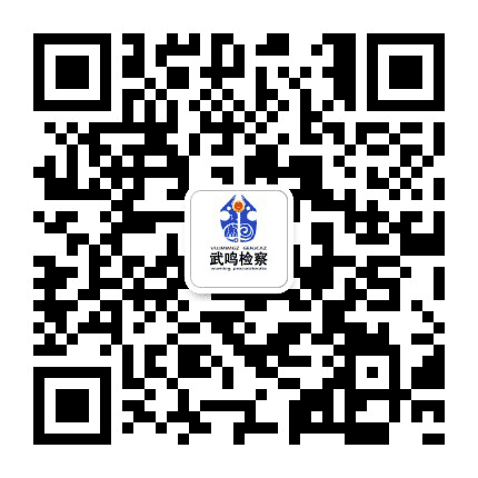 武鸣检察公众号二维码