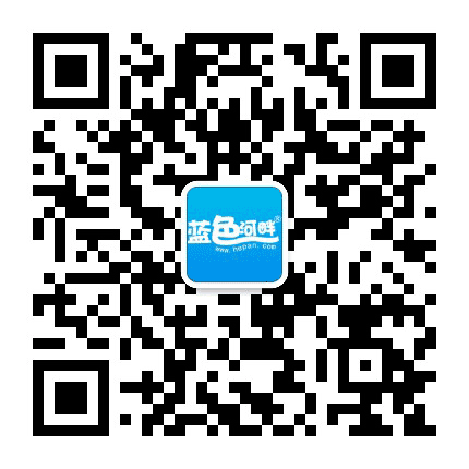蓝色河畔公众号二维码