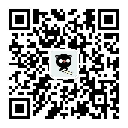 黑猪漫画记公众号二维码