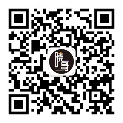 向上的晓哥公众号二维码