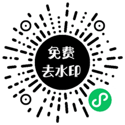 91去水印小程序二维码