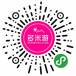 多米游高端别墅酒店主题度假定制小程序二维码