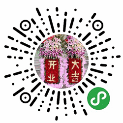 花艺培训插花小程序二维码