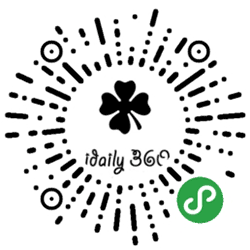 idaily3601小程序二维码