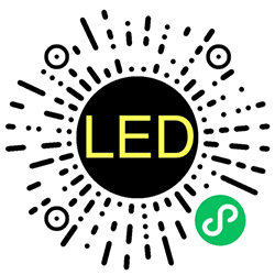 LED手机滚动弹幕小程序二维码