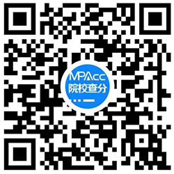 MPAcc院校查分小程序二维码