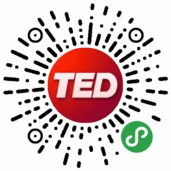 TED英语演讲视频小程序二维码