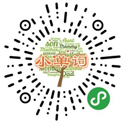 小单词小程序二维码