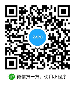 ZAPO品牌无线路由器小程序二维码