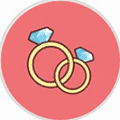 八字合婚姻缘配对婚恋交友指南小程序ico