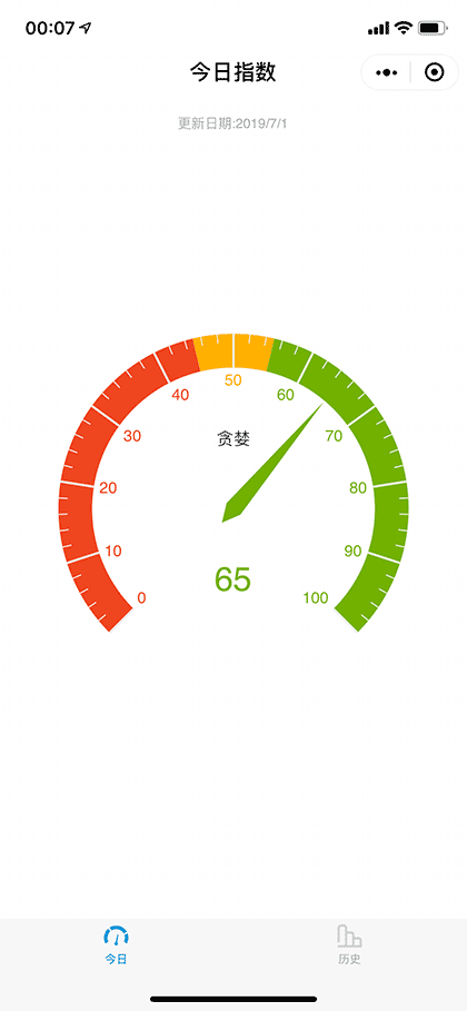 BTC恐慌与贪婪指数截图1
