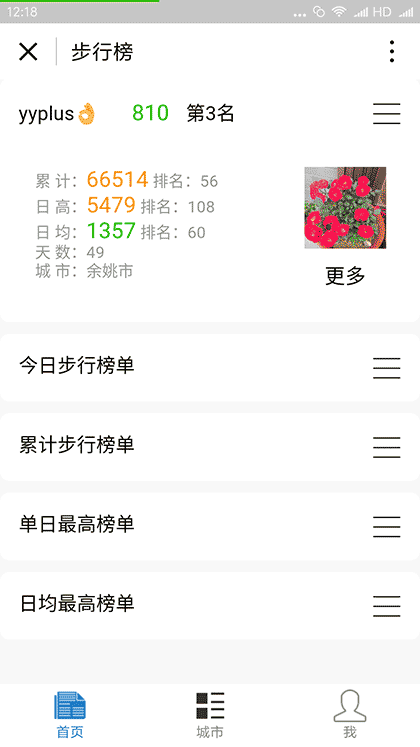 步行榜截图1