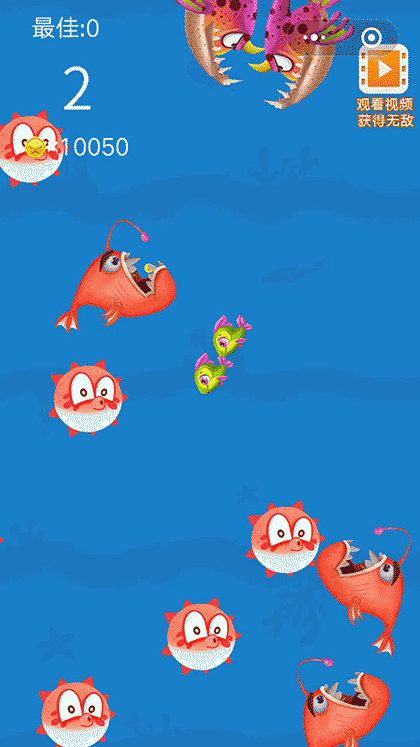 疯狂小鱼逃亡截图2