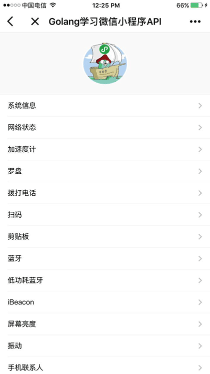 golang学习wxapi截图1