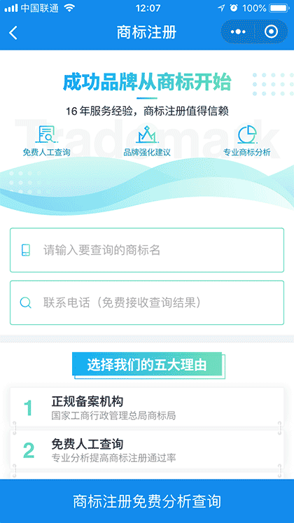 国内商标查询截图2