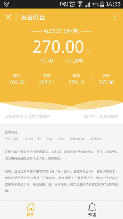 黄金盯盘截图2