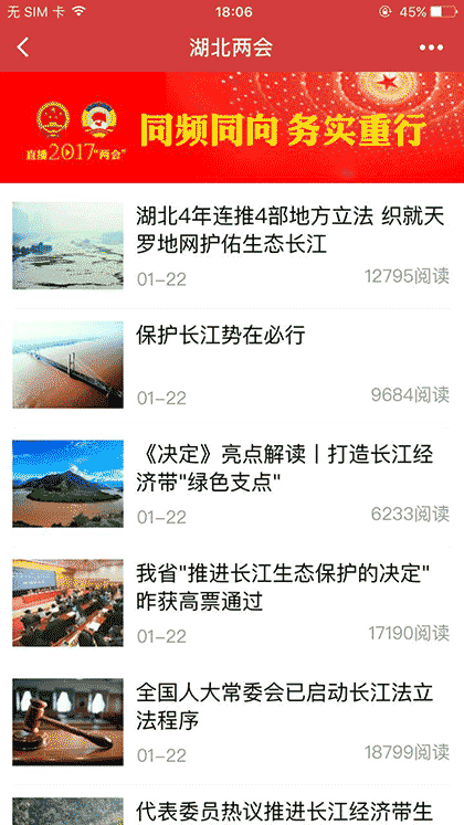 湖北两会截图1