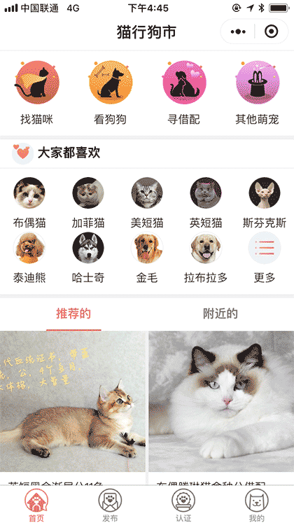 猫行狗市宠物交易市场截图1