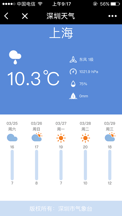 深圳天气TQ截图3