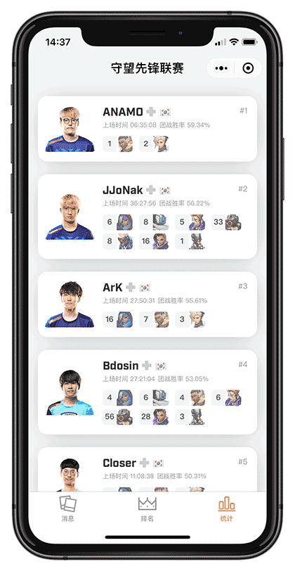 守望先锋数据截图3