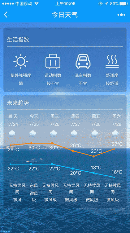 天气预报空气质量查询截图2