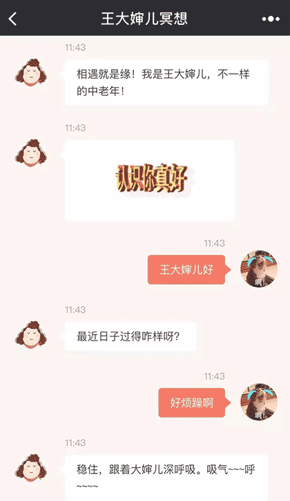 王大婶儿冥想截图2