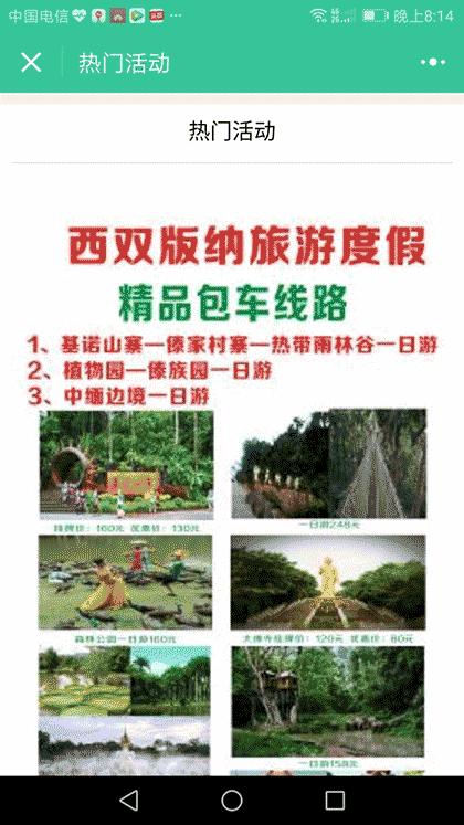 西双版纳旅游度假截图1