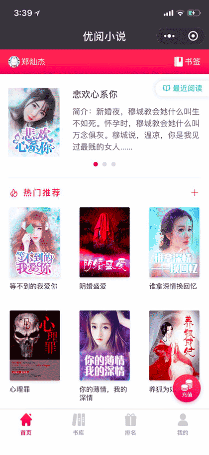 优阅小说截图1