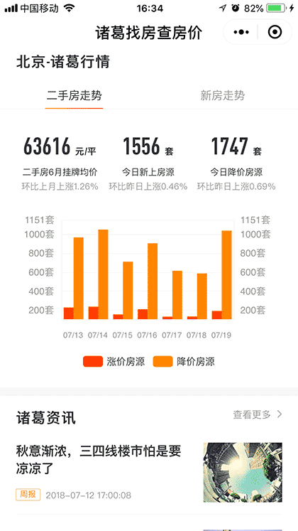 诸葛找房查房价截图2